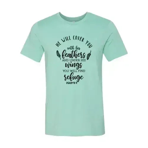 DT0120 Chemise Il vous couvrira de ses ailes
