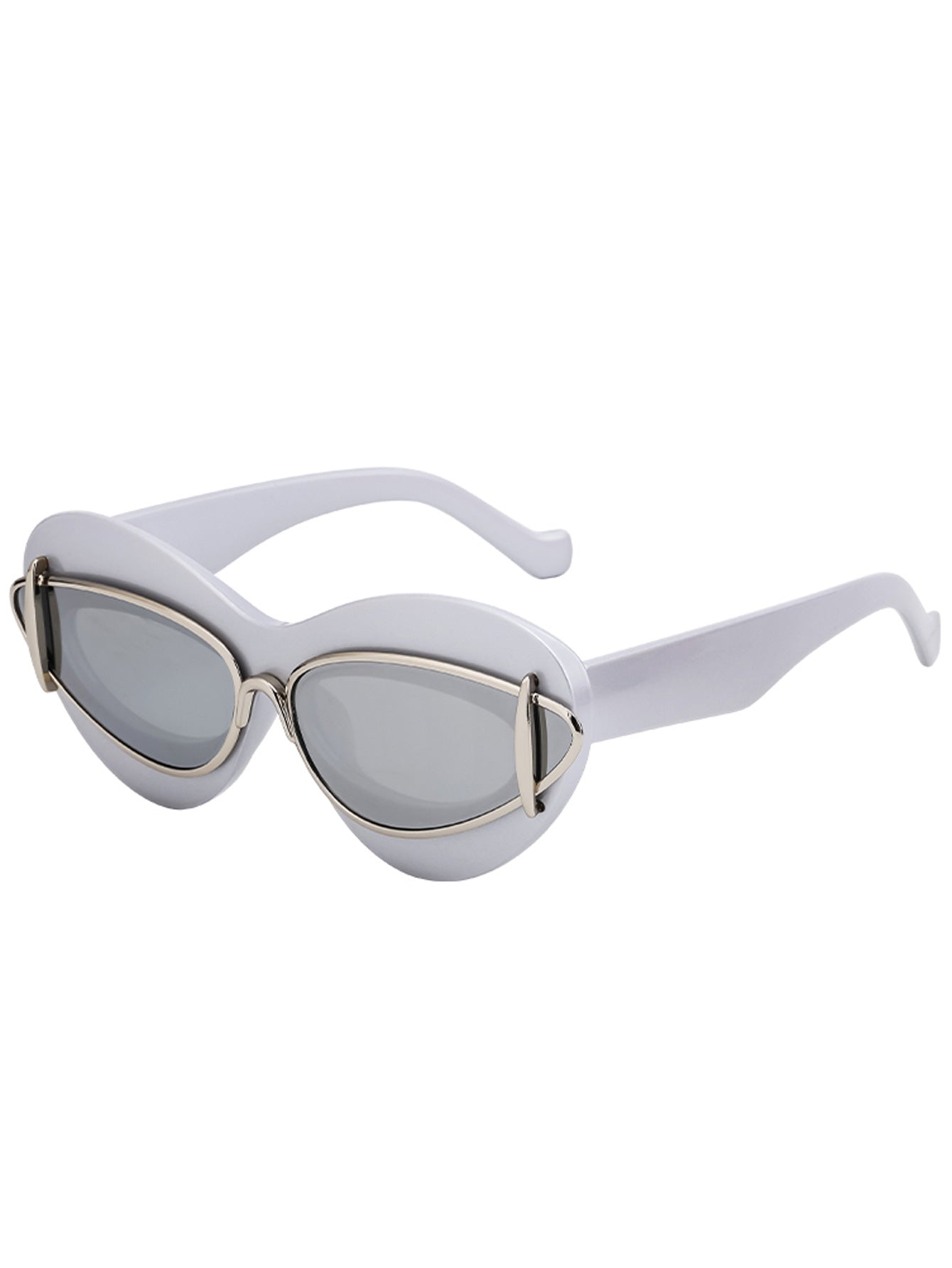 Lunettes de soleil œil-de-chat Y2K pour femme, petite monture — Lunettes de conduite tendance