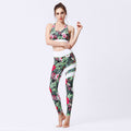 💪 Ensemble de yoga 2 pièces sans couture – Legging taille haute et crop top