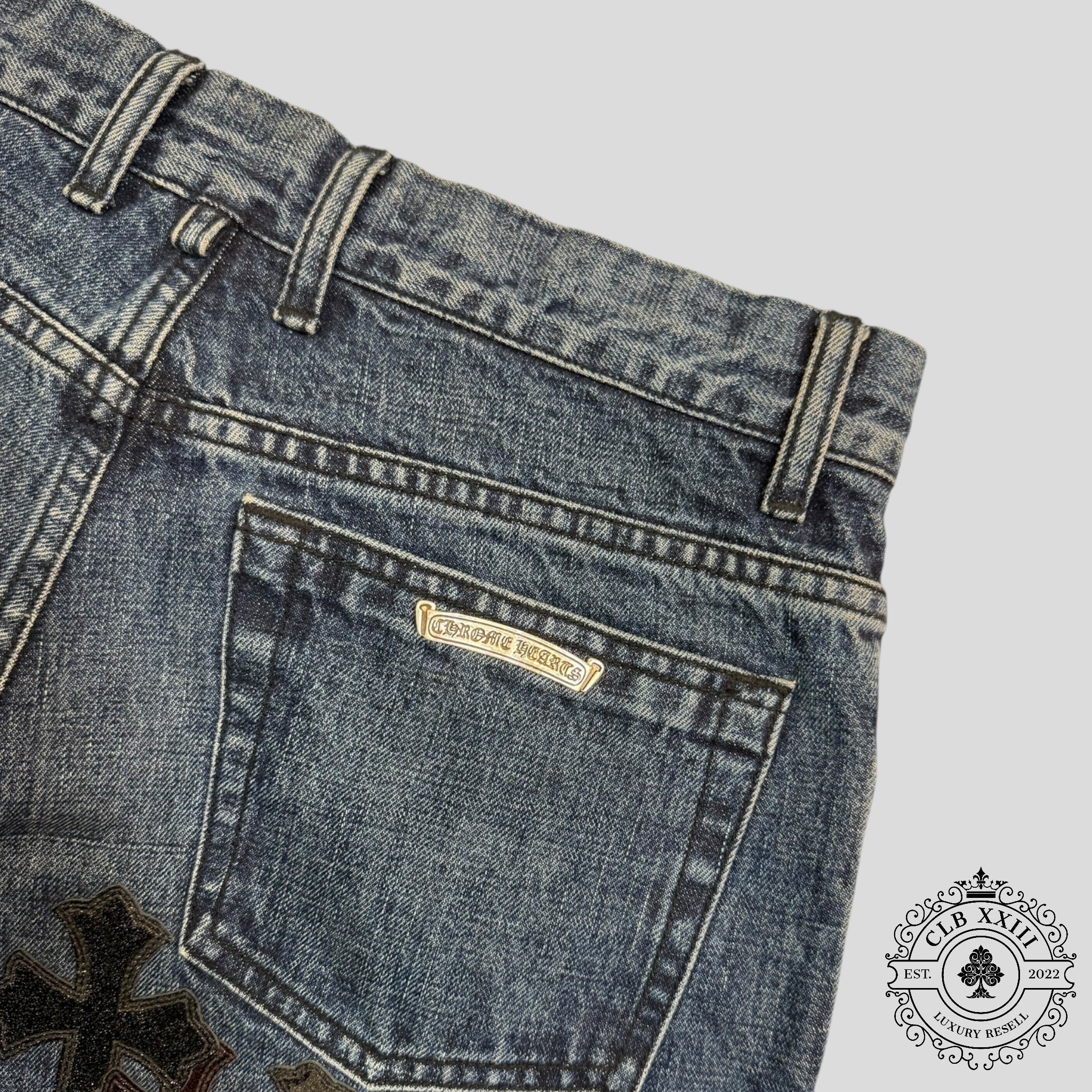 Jeans Chrome Hearts Gel Patch Turbo Diesel