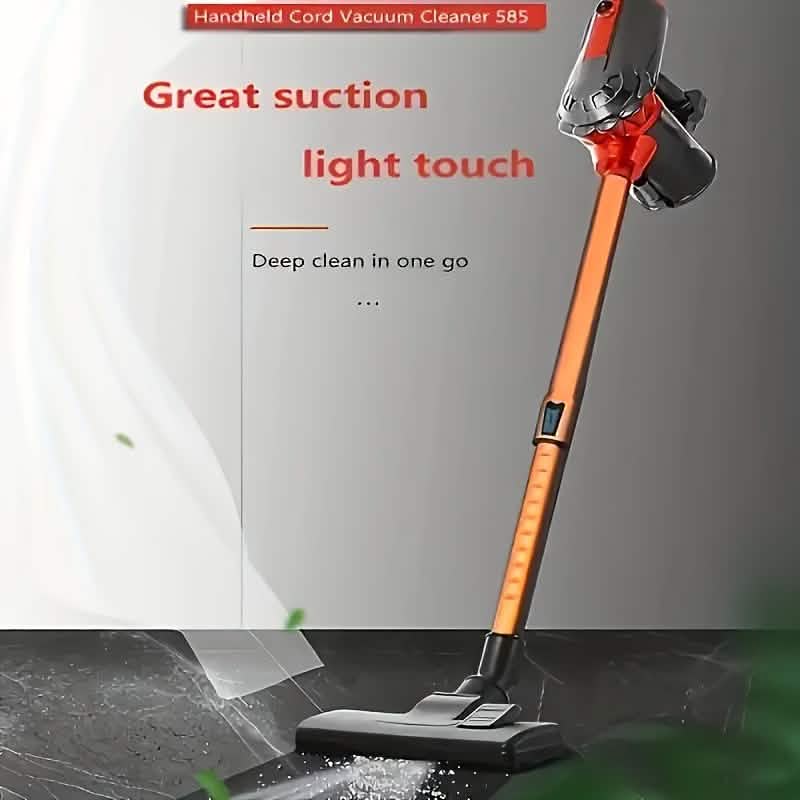 Aspirateur balai filaire 4-en-1 600W 18KPa léger à main