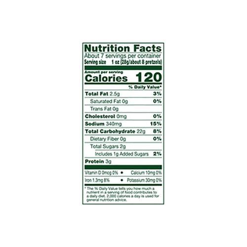 Bretzels minces cuits au four au cheddar blanc Simple Truth 7,2 oz