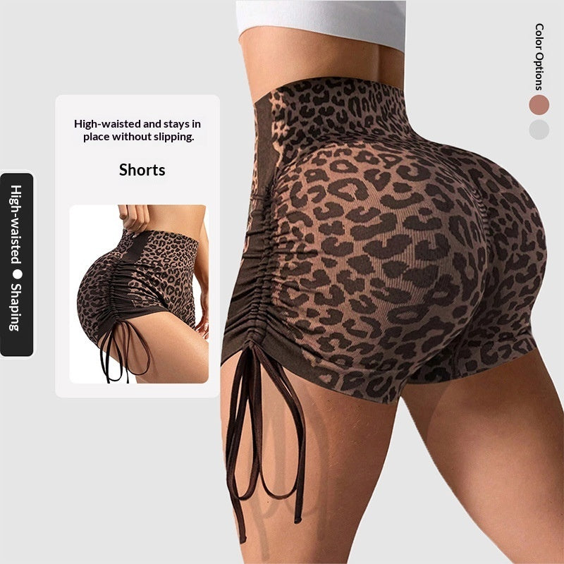 Legging de yoga taille haute sans coutures Push-Up Pêche – Legging de sport 3/4 pour femme