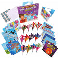 32 cartes de vœux pour toutes occasions avec avions en papier pliants, enveloppes et autocollants