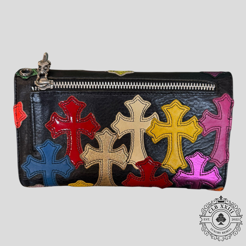 Portefeuille Chrome Hearts Cross Patch Wave