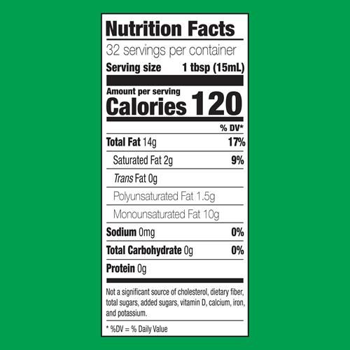 Pompeian Made Easy Huile d'olive extra vierge à verser, exhausteur de goût, parfaite pour rehausser la saveur des salades et des légumes, certifiée par l'American Heart Association, non allergène, sans OGM, 16 fl oz