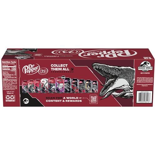 Boisson gazeuse Dr Pepper, canettes de 355 ml, paquet de 12