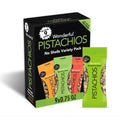 Wonderful Pistachios Sans Coque, Pack Variété Mélangée de 3 Saveurs (9 x 21g), Pistaches Grillées & Salées (4), Chili Grillées (3), Miel Grillées (2), Snacks Protéinés, Sans Gluten, Essentiels du Garde-manger, Sant