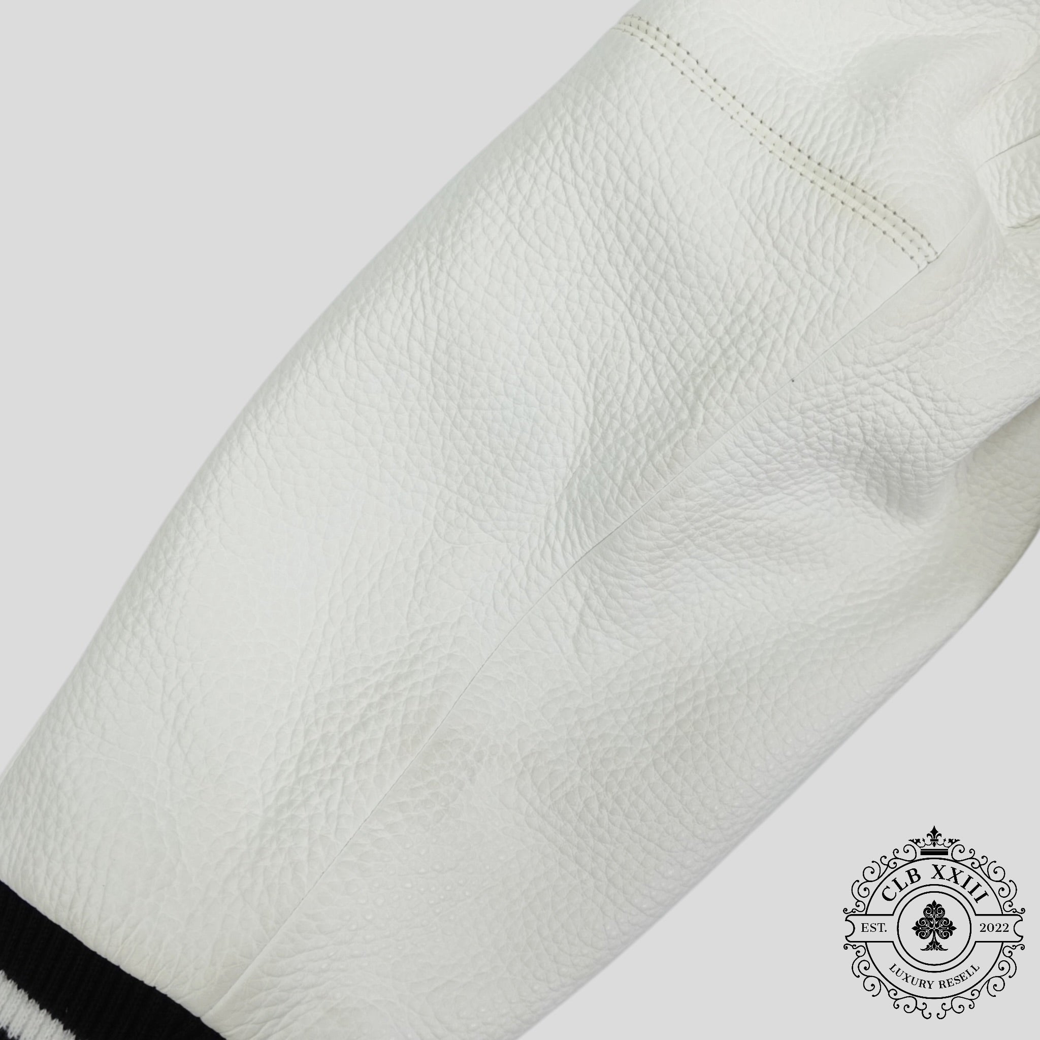 Blouson universitaire Chrome Hearts avec patch aigle