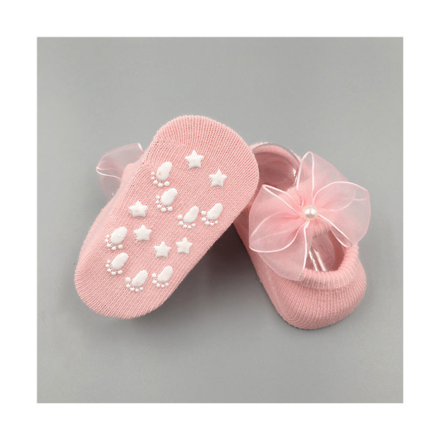 Ensemble Bandeau Chaussettes Chaussures Bébé Fille Fleur Avec Couronne Nœuds Bandeaux Nouveau-né Pour Filles Turban Accessoires Cheveux Bébé