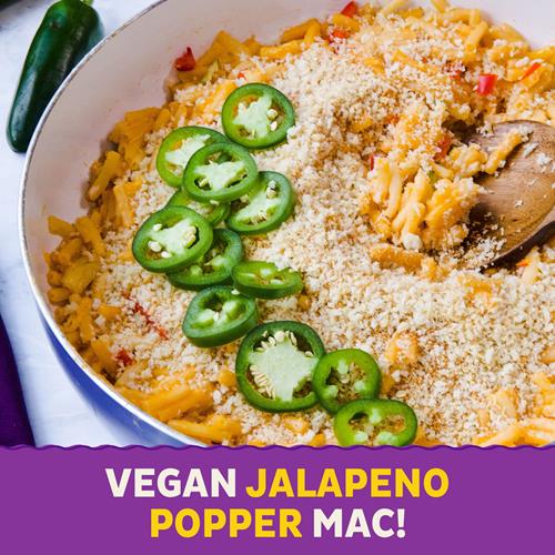 Annie's Vegan Macaroni Pâtes de riz et dîner saveur cheddar avec pâtes biologiques sans gluten, 170 g