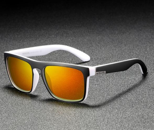 Nouvelles lunettes de soleil populaires polarisées miroir, tendance pour homme et femme, avec monture ultralégère, lunettes de soleil de sport carrées avec protection UV400