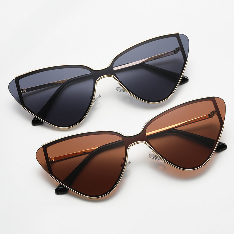Lunettes de soleil œil-de-chat rétro – Verres vintage et élégants
