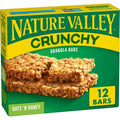 Nature Valley Crunchy Granola Bars, Oats N Honey, 12 Bars, 8.94 Oz (6 Pouches)