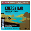 Barres énergétiques pépites de chocolat Elevation, paquet de 6