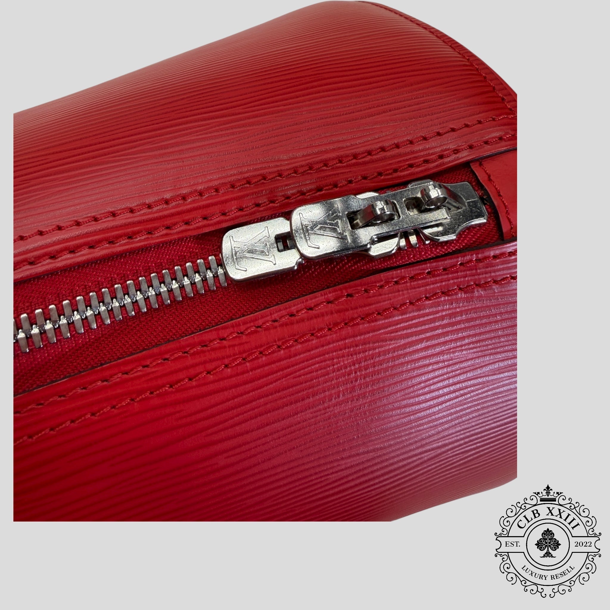 Louis Vuitton x Supreme Keepall Bandoulière EPI 45 en Rouge