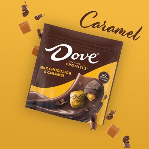 Sachet de chocolats au lait et au caramel Dove Promises, 191 g