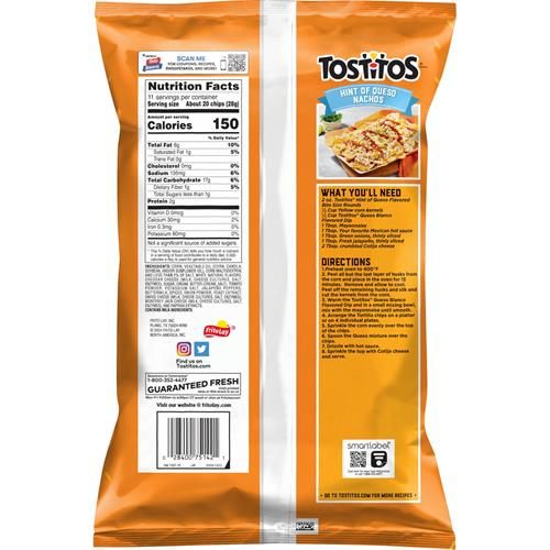 Tostitos Rounds format bouchée, soupçon de Queso, 311 g