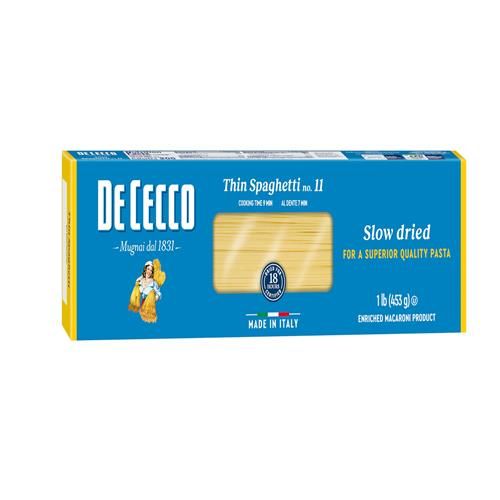 Pâtes De Cecco, Spaghetti Fins No.11, 450g