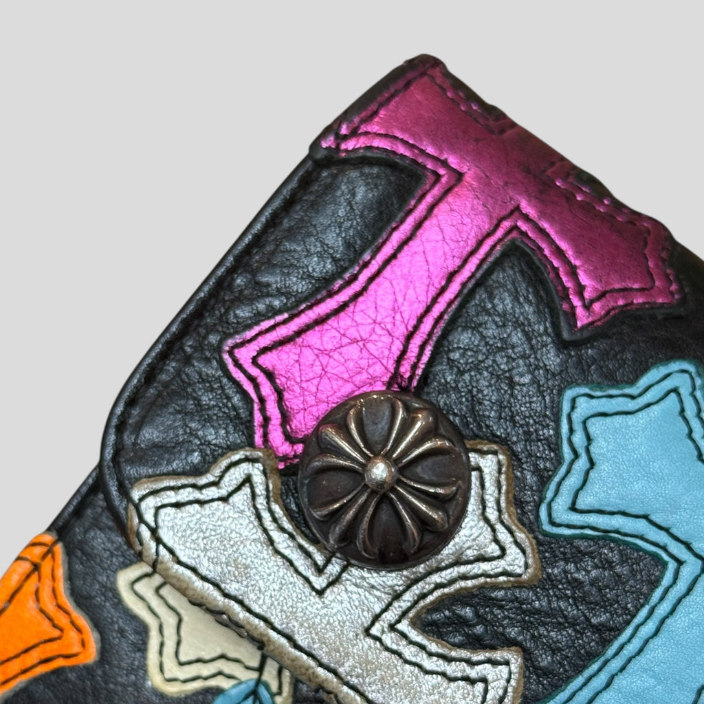 Portefeuille Chrome Hearts Cross Patch Wave