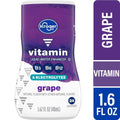 Bouteille d'exhausteur d'eau Kroger Vitamin Saveur Raisin 1,62 fl oz
