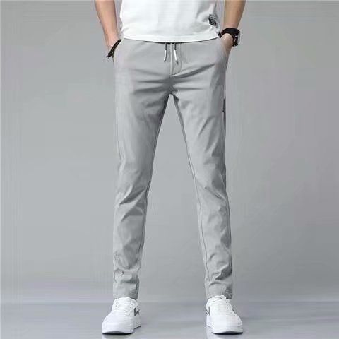 Pantalons de jogging droits pour homme – Légers, décontractés, confort coréen