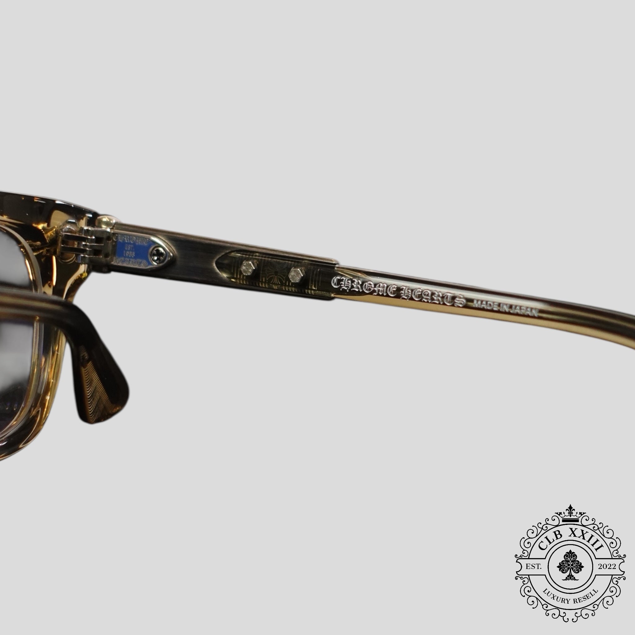 Lunettes Chrome Hearts Baggins Vert Olive