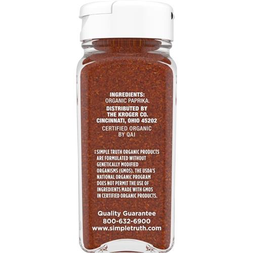 Paprika biologique Simple Truth 62,9 g