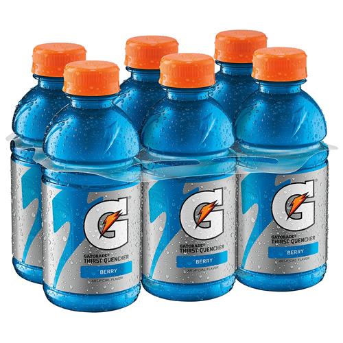 Boisson désaltérante Gatorade aux fruits des bois, bouteilles de 355 ml, paquet de 6