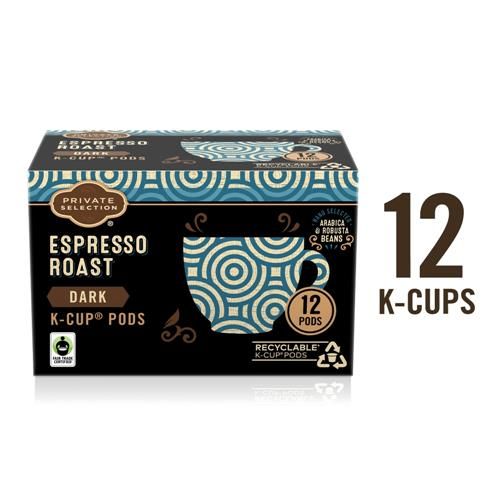 Café Privilèges Collection Espresso Torréfaction foncée en capsules 12 unités