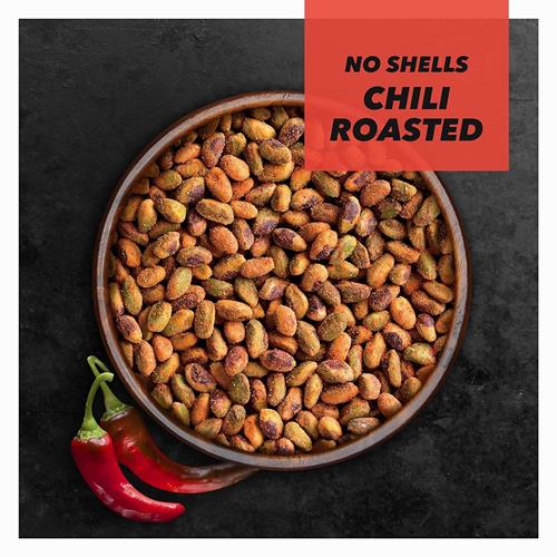 Pistaches Wonderful sans coquille, grillées au piment, sachet refermable de 156 g, protéines en collation, sans gluten, saines en voyage