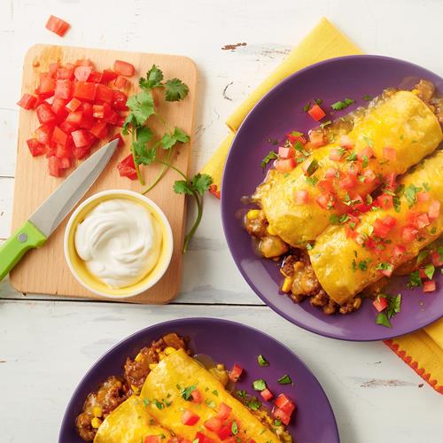Sauce pour enchiladas aux piments verts doux Old El Paso, format économique, 793 g.