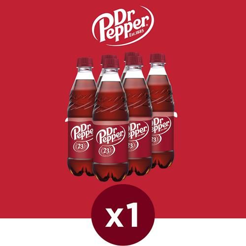 Dr Pepper - 16,9 oz, paquet de 6
