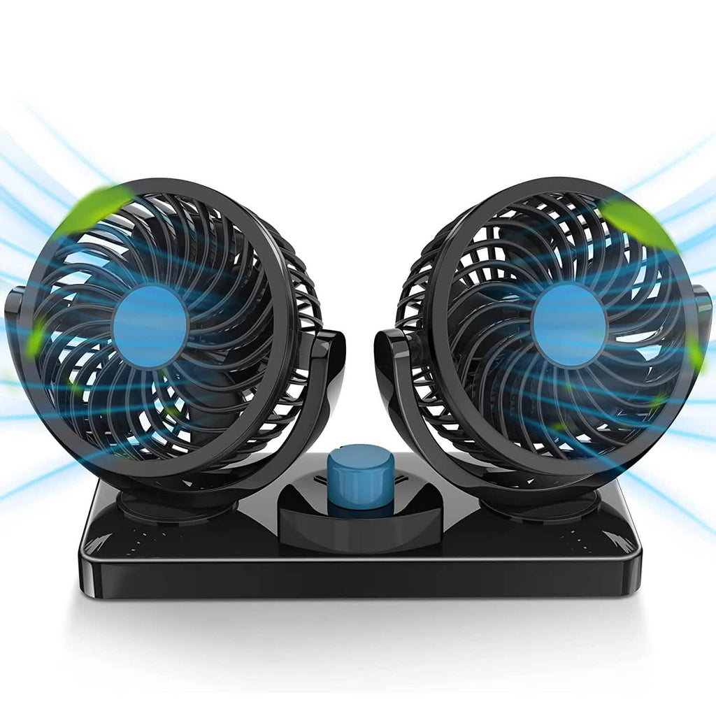 Ventilateur de voiture rotatif à 360 degrés