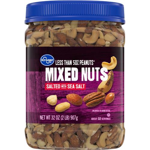 Mélange de noix salées Kroger (moins de 50 % d'arachides) 907 g