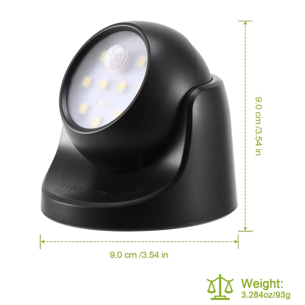 Lampes de nuit sans fil à capteur de lumière LED 360°