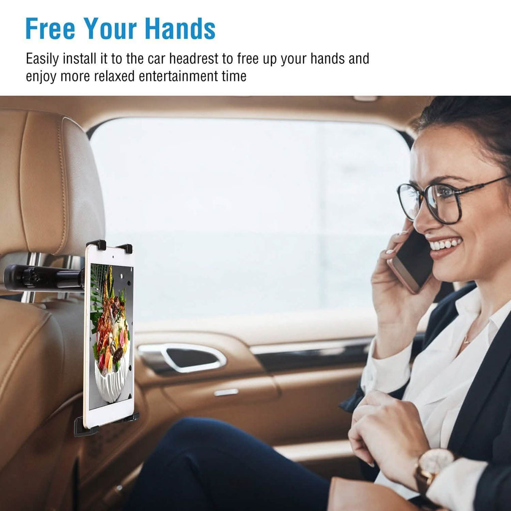 Support de tablette de voiture rotatif à 360°
