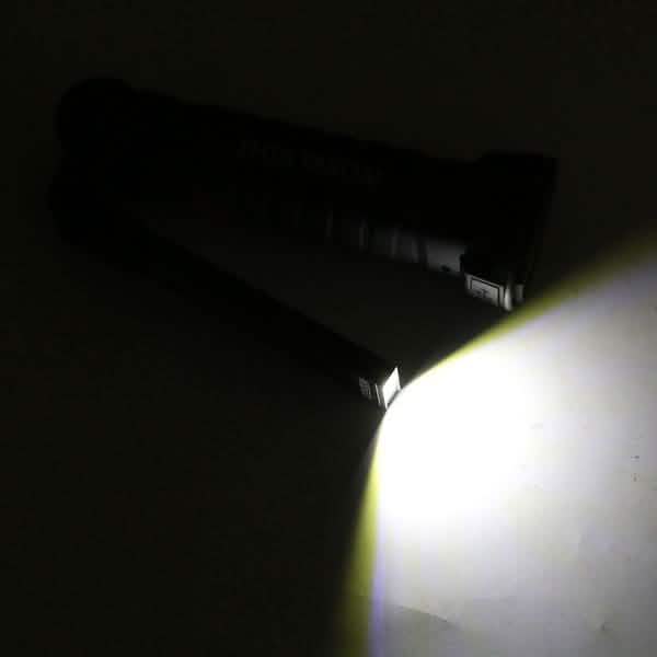 Lampe d'inspection à rotation à 360° LED + COB, baladeuse rechargeable et flexible sans fil