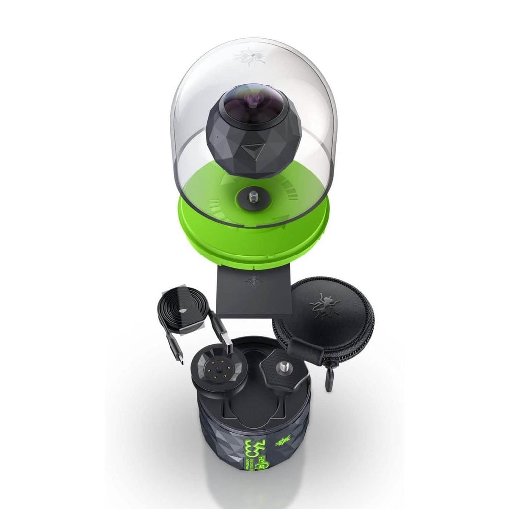 Caméra d'action 360Fly 4K VR Capable Caméscope Professionnel - Noir (Reconditionné)