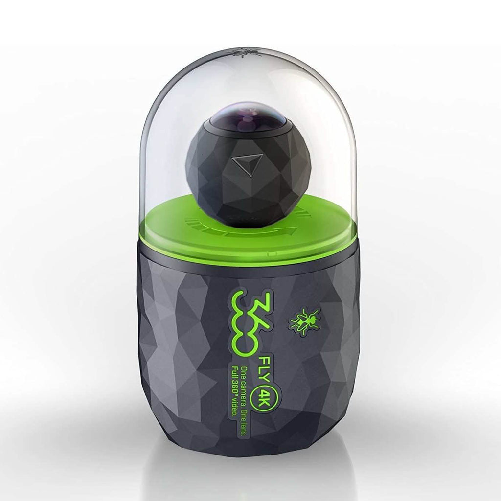 Caméra d'action 360Fly 4K VR Capable Caméscope Professionnel - Noir (Reconditionné)