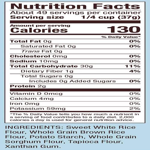 Farine à pâtisserie sans gluten 1 pour 1 Bob's Red Mill, 64 oz (lot de 1) - Sans OGM, végétalien, casher