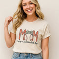 Maman Désolé Je Ne Peux Pas Baseball Au Revoir T-shirt Décontracté