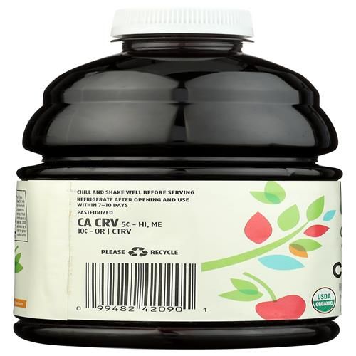 Jus de cerises acides biologiques Whole Foods Market, sans sucre ajouté, 946 ml