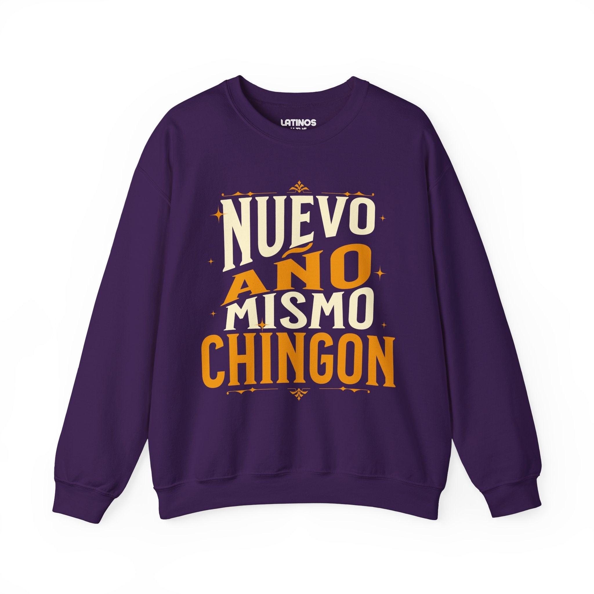 Nouveau An Même Chingon Latino Joyeux Nouvel An 2027 Pull Ras du Cou | Drôle Nouveau An | 3 Couleurs