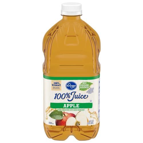 Jus de pomme 100 % Kroger 1,89 L