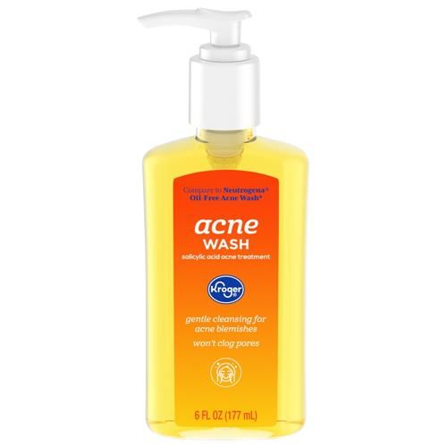 Nettoyant visage anti-acné sans huile Kroger à l'acide salicylique 177 ml