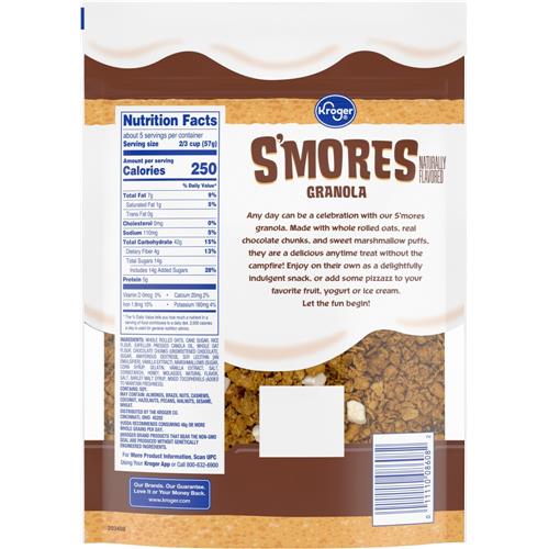 Céréales croquantes en grappes Smores 10 oz Kroger