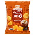 Chips de pommes de terre ondulées saveur miel et barbecue Clancy's, format familial, 354 g