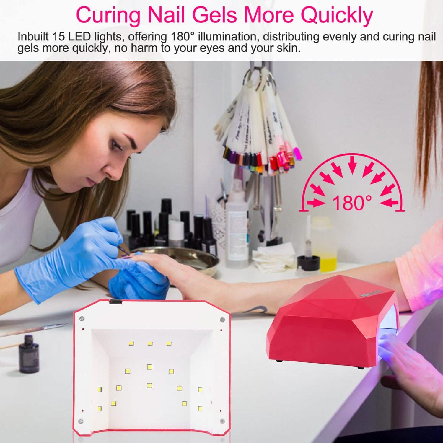 Séchoir à vernis à ongles 36W UV LED