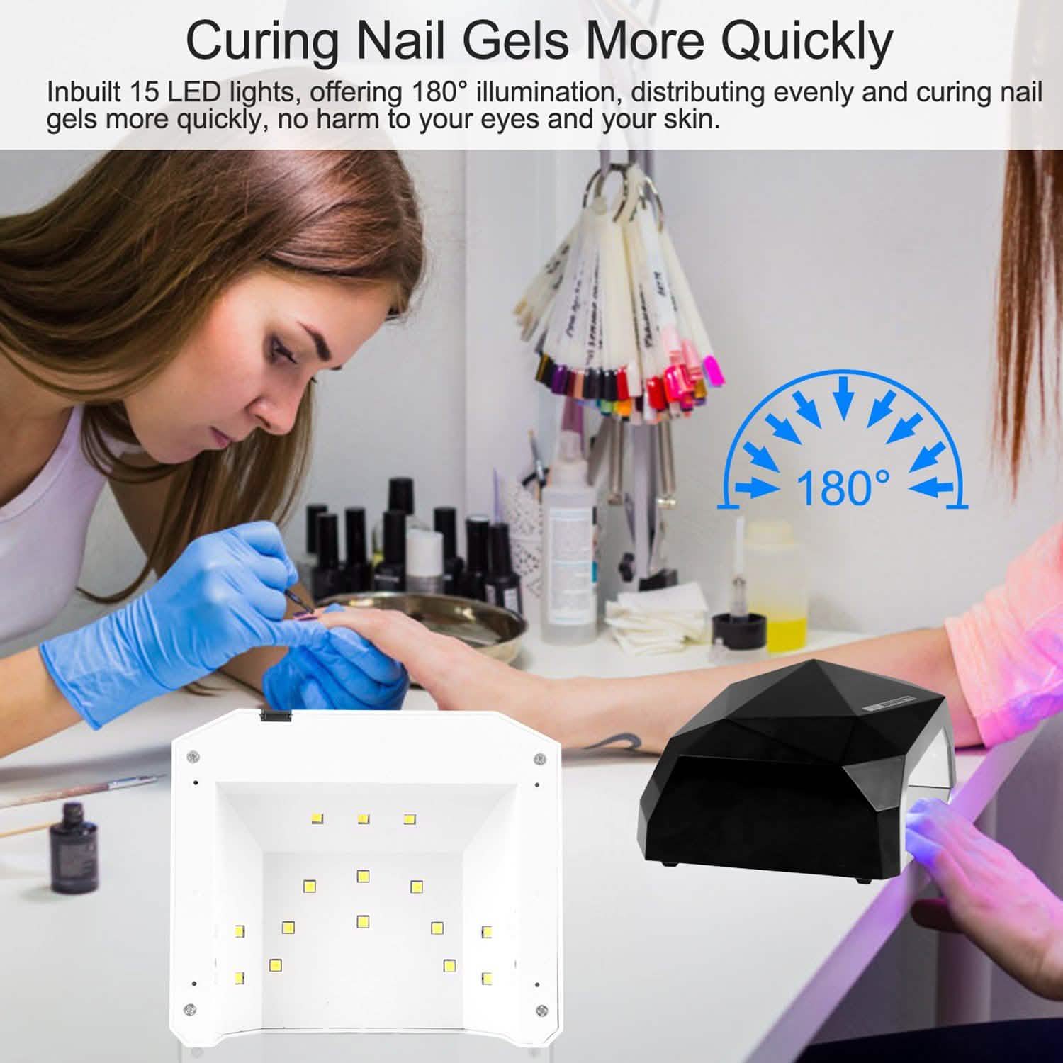 Séchoir à vernis à ongles 36W UV LED